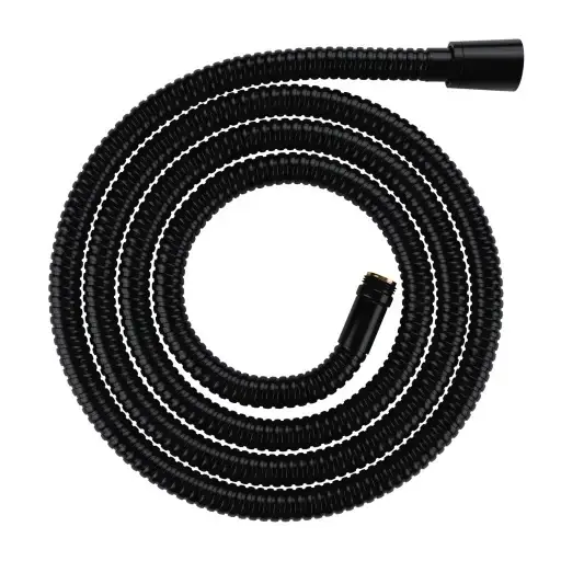 OMNIRES - Flexible de douche, 180 cm, noir 062MBL