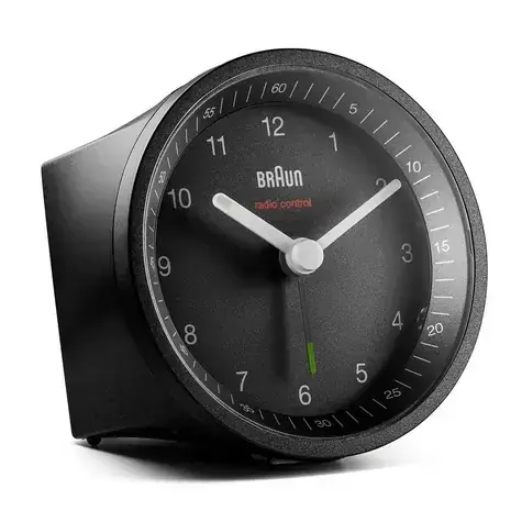 Braun – Réveil analogique BC07, noir 4007218670090