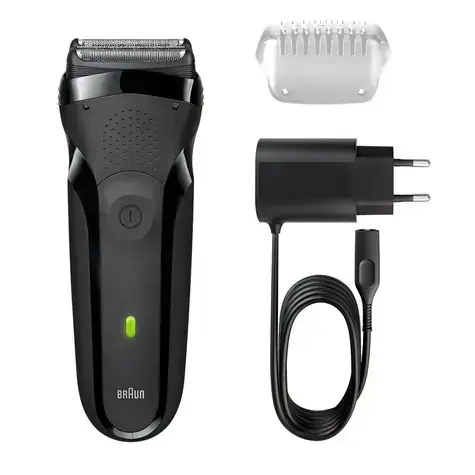 Braun – Rasoir pour hommes Series 3 300s, noir 4210201163305