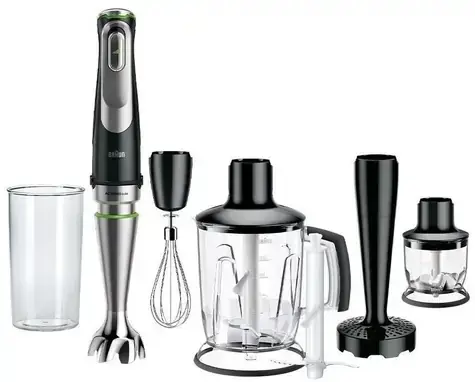 Braun – Mixeur plongeant MultiQuick 9 MQ9147X, noir/inox 8021098775153