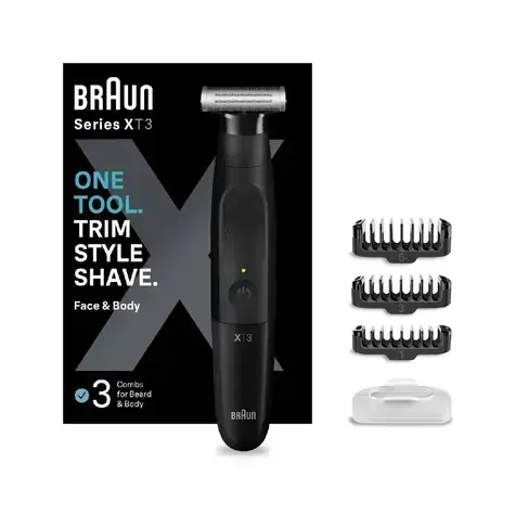 Braun – Trimmer Series XT 3100, noir 7500435206327