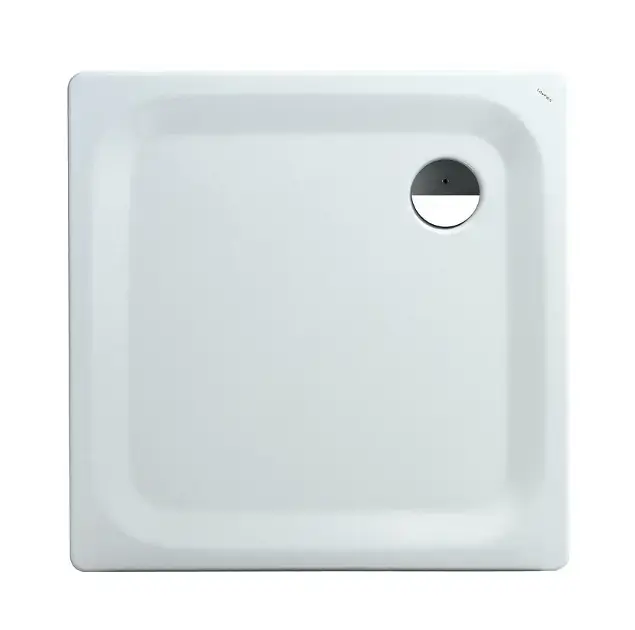 Laufen Platina - Receveur de douche avec pastilles anti-bruit, 90x90 cm, antislip, blanc H2150026000401