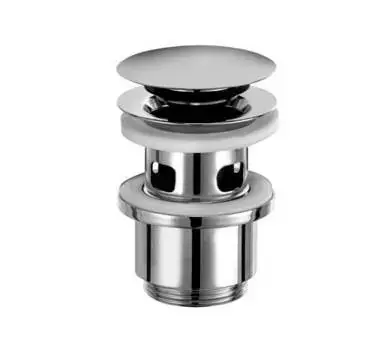 Kludi – Garniture de vidage Push-Open, chrome 1042405-00
