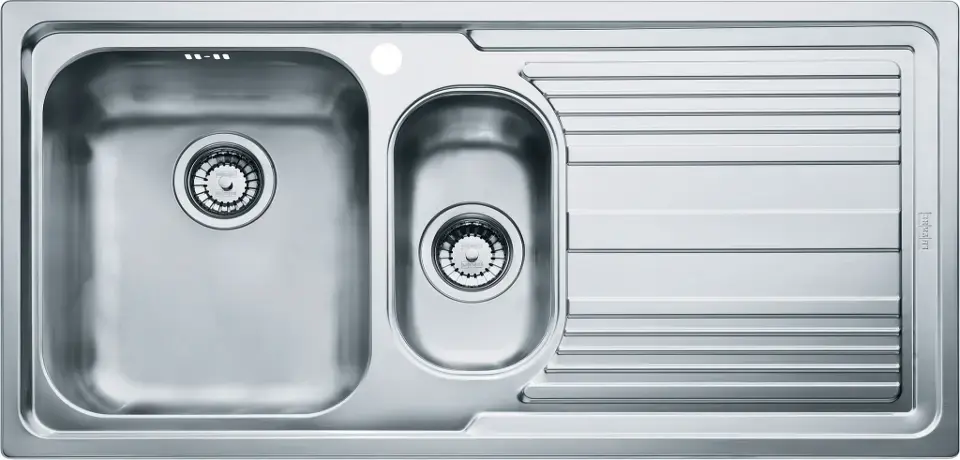 Franke Logica - Évier en inox LLX 651/2, 100x50 cm 101.0120.189
