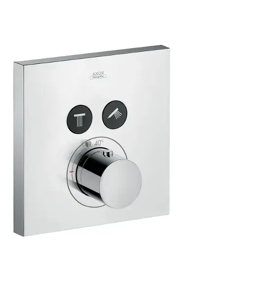 Axor ShowerSelect - Module thermostatique encastré pour 2 sorties, chrome 36715000