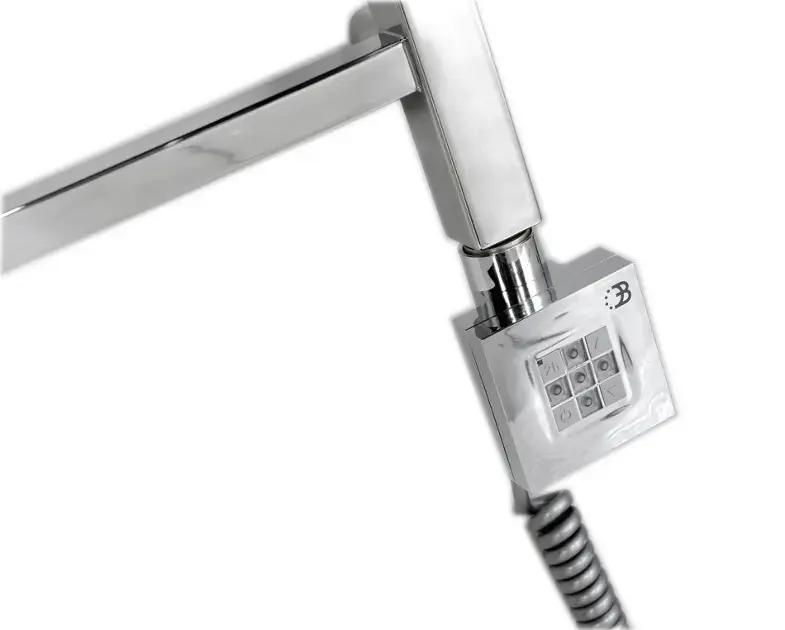 Sapho KTX - Tige de chauffage électrique avec thermostat, 300 W, chrome KTX-C-300