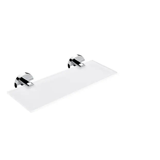 Nimco Unix - Tablette, longueur 30 cm, verre dépoli/chrome UN 13091B-30-26