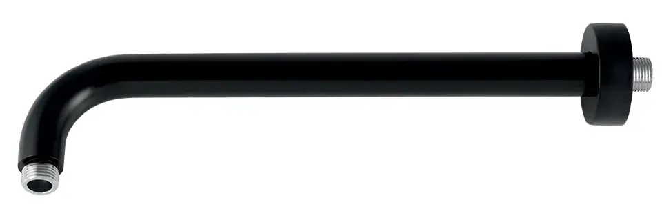 Novaservis - Bras de douche, longueur 35 cm, noir mat RAM350,5