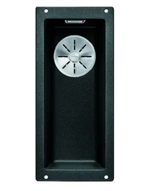 Blanco Subline 160 - Évier en silgranit, 19x46 cm, noir 525981