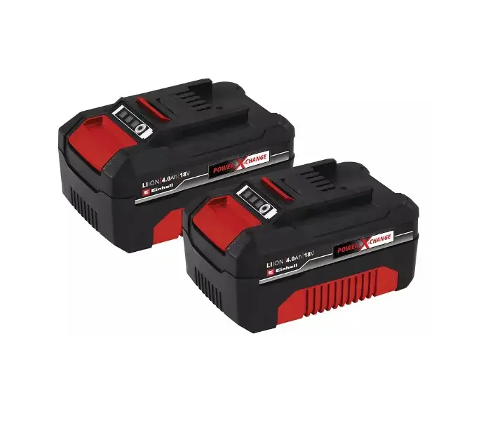 Einhell – Batterie 18V PXC 4,0 Ah Li-lon, 2 pièces 4511489