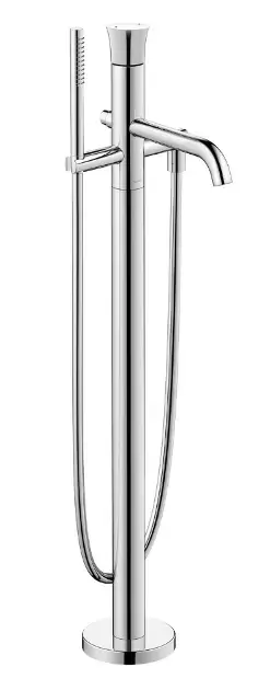 Duravit White Tulip - Mitigeur de baignoire pour montage au sol, chrome WT5250000010