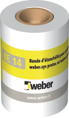 Bande d&rsquo;étanchéité BE 14 pour système sous carrelage – Rouleau de 12cm x 10m