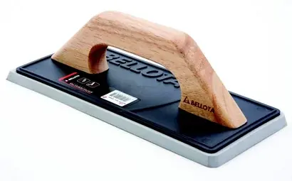 Platoir à jointoyer – Mou avec manche en bois – 250x110mm