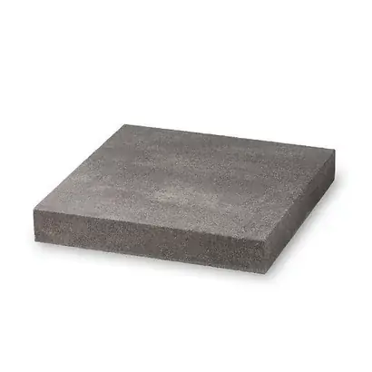 Chapeau plat pilier MARBRE 50x50x6CM ANTHRACITE