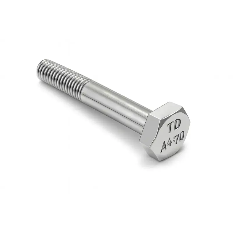 Vis à tête hexagonale (TH) - Filetage Partiel - DIN 931 - M 24 x 80 - Inox A4