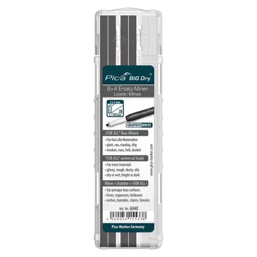 Mines de rechange pour crayon Pica Big Dry