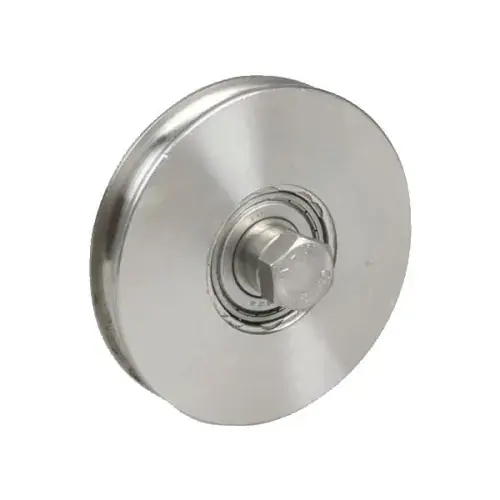 Galets inox à gorge ronde