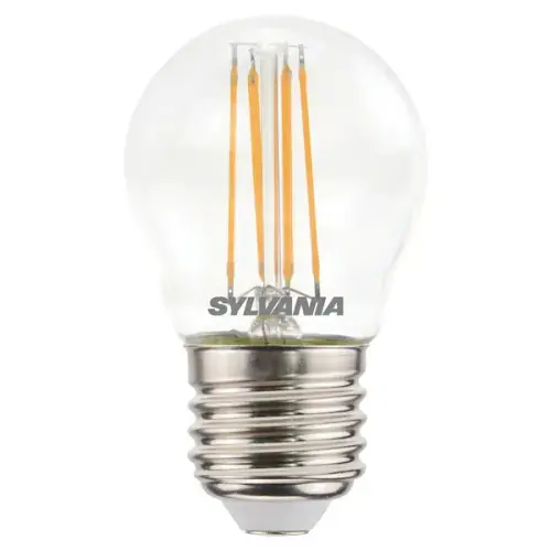 Ampoule sphérique à filament dimmable