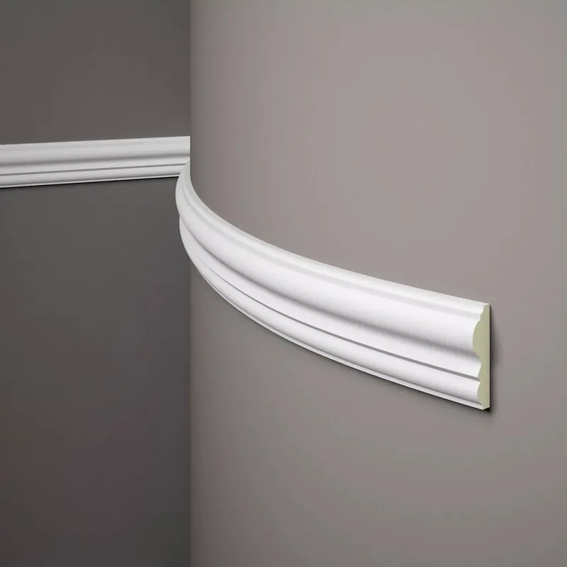 Mardom cimaise flexible MDD338F Profoam 21 x 80 x 2000 mm Blanc Moulure décorative flexible