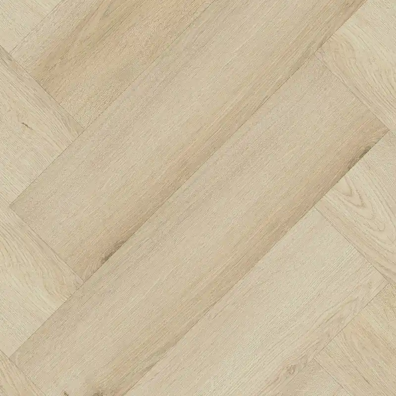 Sol vinyle PVC AMARON Herringbone Dryback Chêne Preston 616 x 154 x 2.5 mm Vinyle à coller