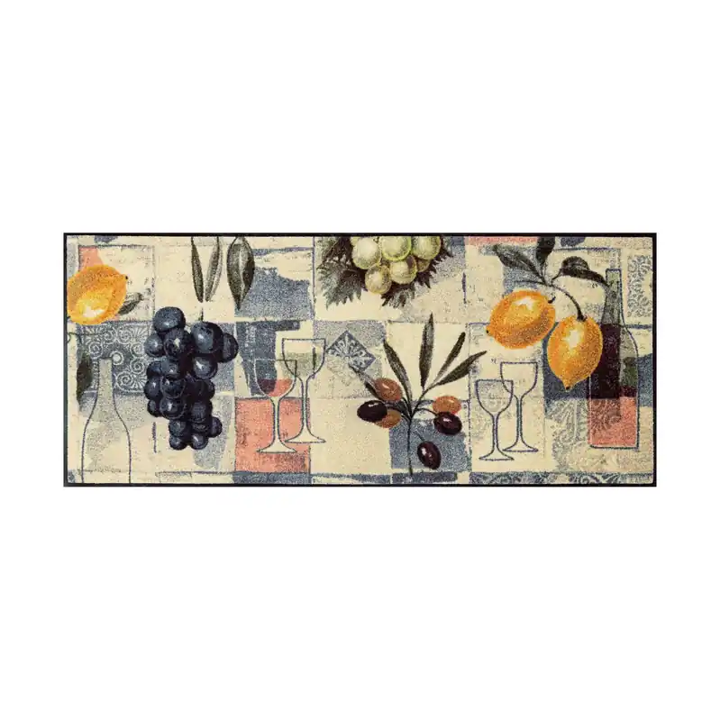 Paillasson Méditerranée tapis de sol lavable Différentes tailles Floornovo Trend Design