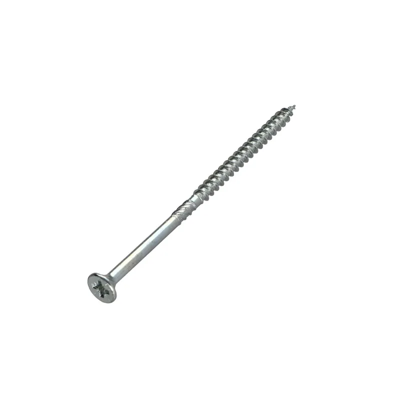 1 x VBA3 Tête fraisée Pozi 5X90 Filetage partiel Acier zingué