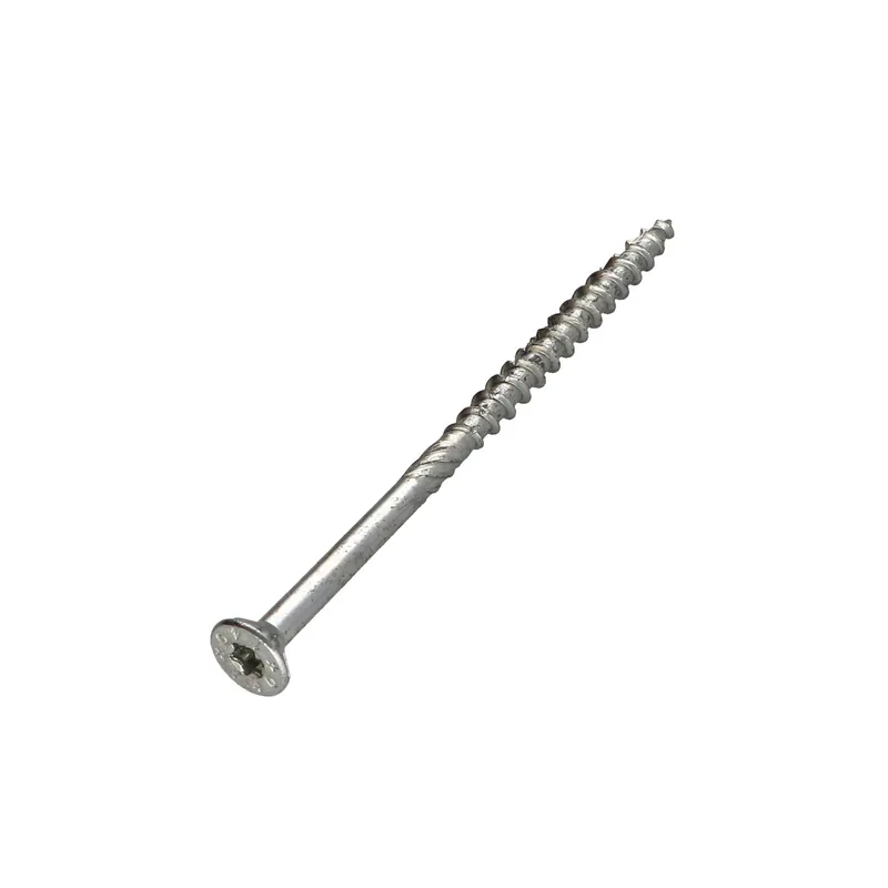 1 x VBA3 Tête fraisée Cranté 8X120 Filetée sur 64 TORX T40 Acier zingué