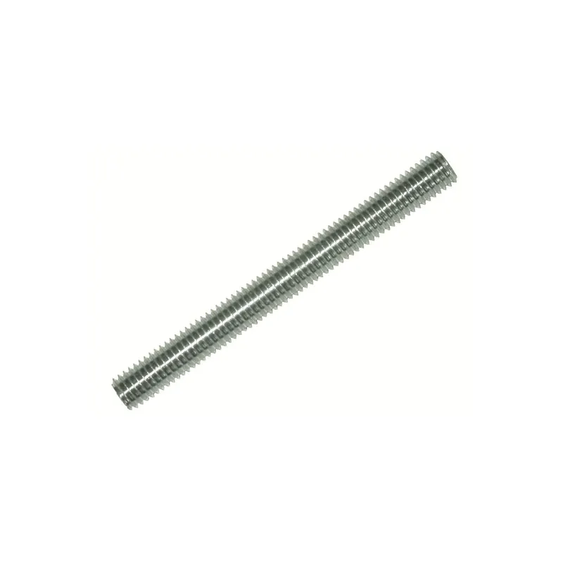 1 x Tige filetée M24 Longueur 1 mètre Classe 4.8 Acier zingué