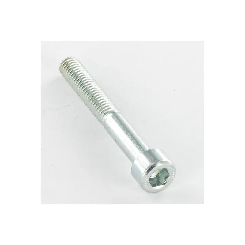 1 x Vis métaux CHC BTR M8X75 Filetée sur 28 Classe 8.8 Clé de 6 HC6 Acier zingué
