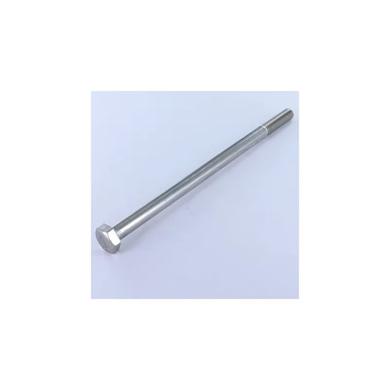 1 x Corps de boulon filetage partiel Inox A2 Tête hexagonale TH M6X140