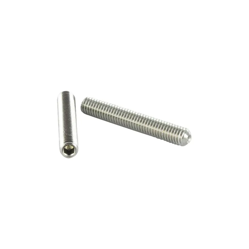 1 x Vis métaux Inox A2 Sans tête six pans creux (sthc) Clé de 4 HC4 M8X35 Bout cuvette