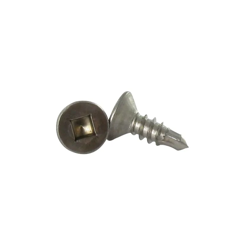 1 x Vis autoperceuse Inox A2 Tête fraisée Carré 3.9X25 Empreinte carre 1