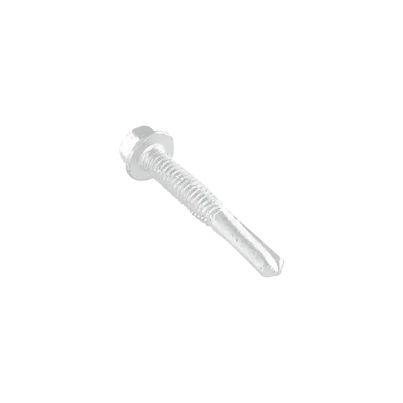 1 x Vis autoperceuse Bimétal Tête hexagonale TH Embase collerette 5.5X50 Bimétal Acier / Inox A2