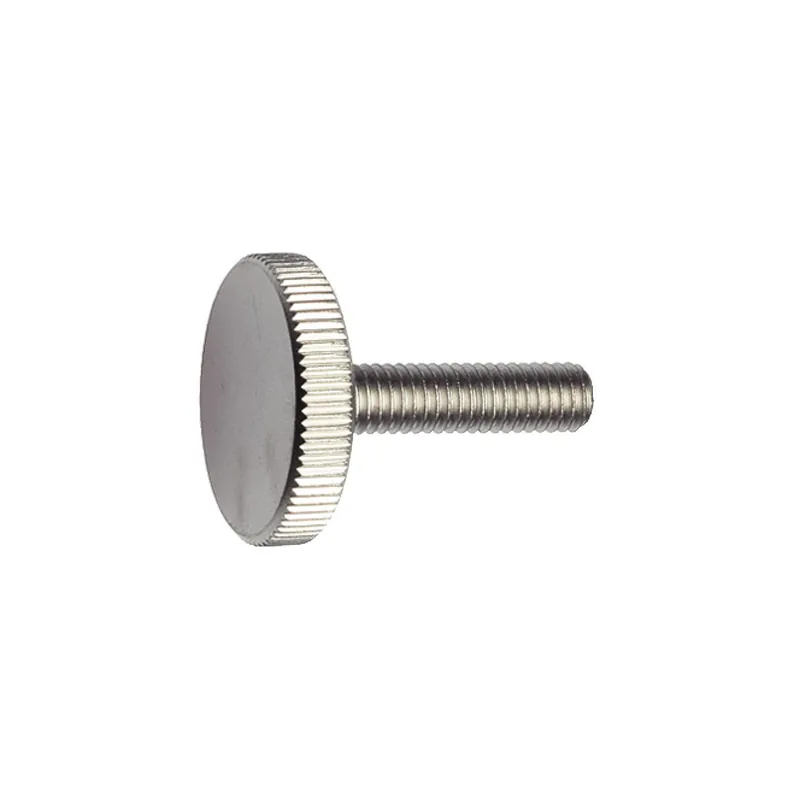 1 x Vis métaux Moletée Basse Inox A1 M5X20