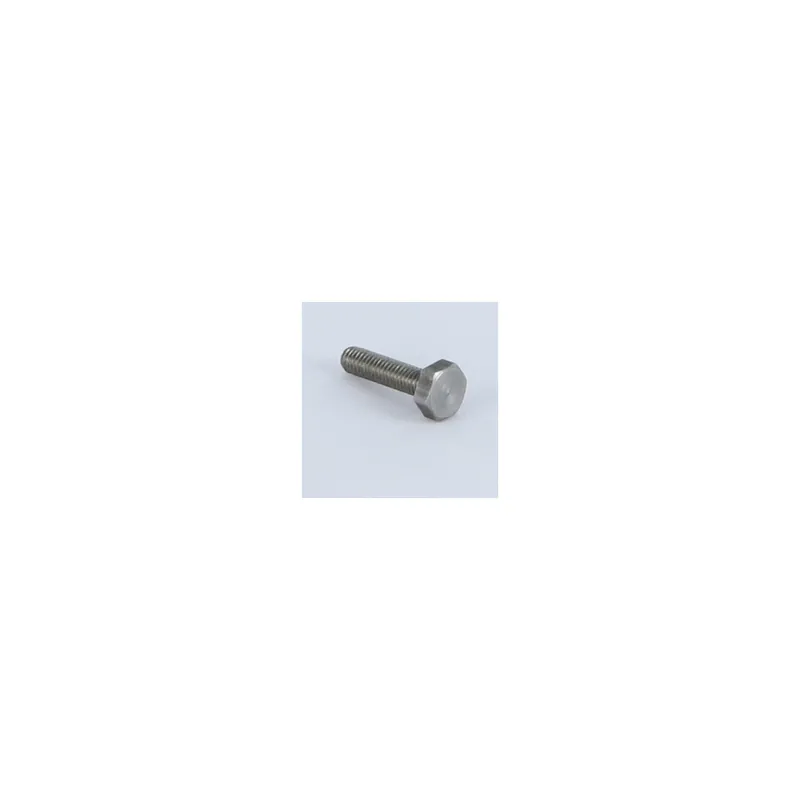 1 x Vis métaux Tête hexagonale TH M3X15 Acier brut microvis