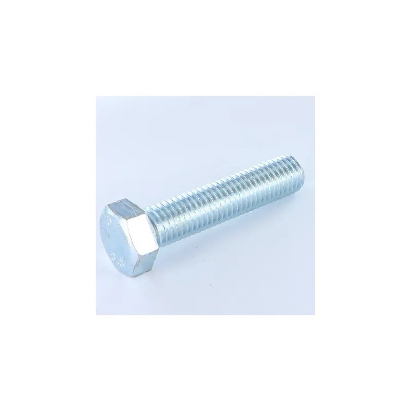 1 x Vis métaux Tête hexagonale TH M16X70 Classe 8.8 Acier zingué