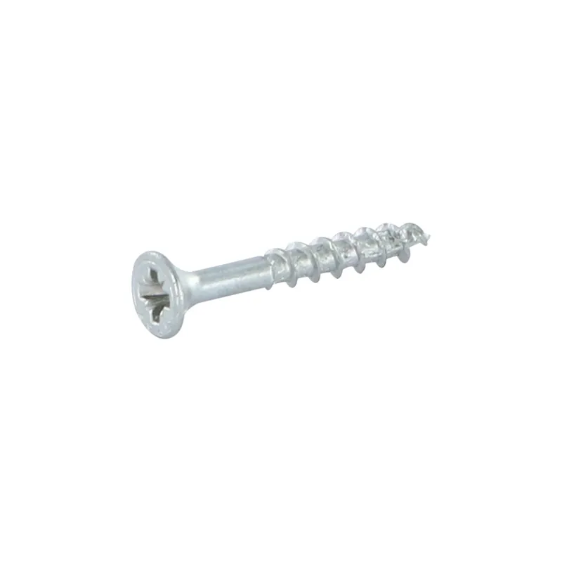 1 x Vis Spax Tête fraisée Pozi N°2 5X40 Filetée sur 27 Filetage partiel WIROX