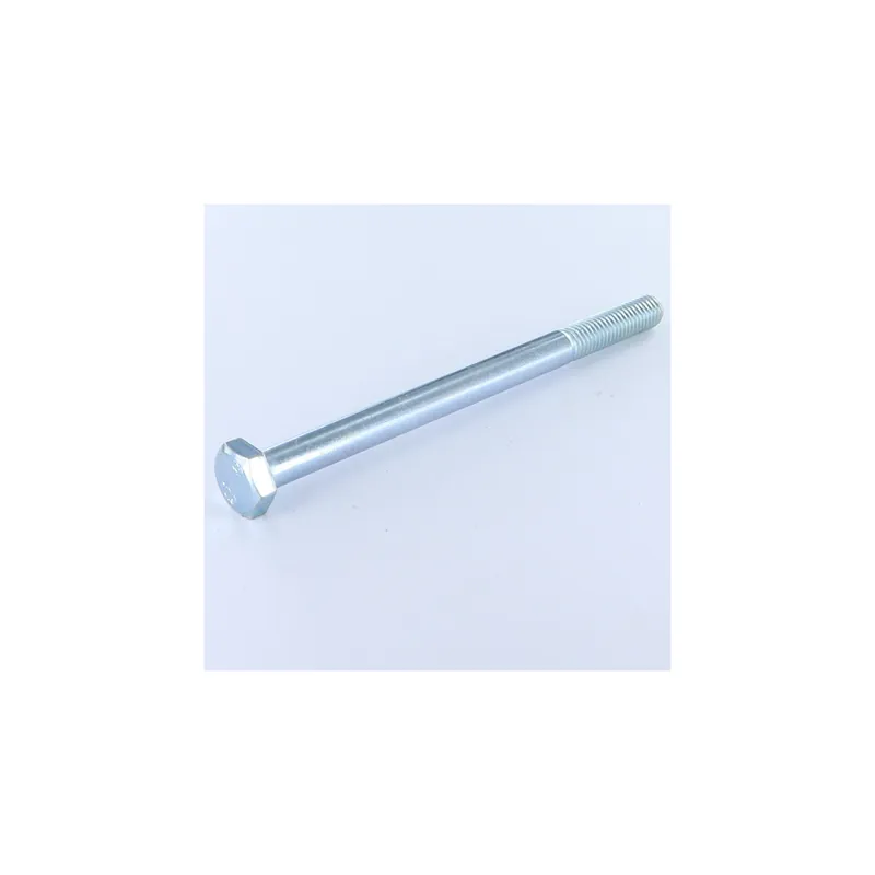 1 x Corps de boulon filetage partiel Tête hexagonale TH M22X160 Classe 10.9 Acier zingué