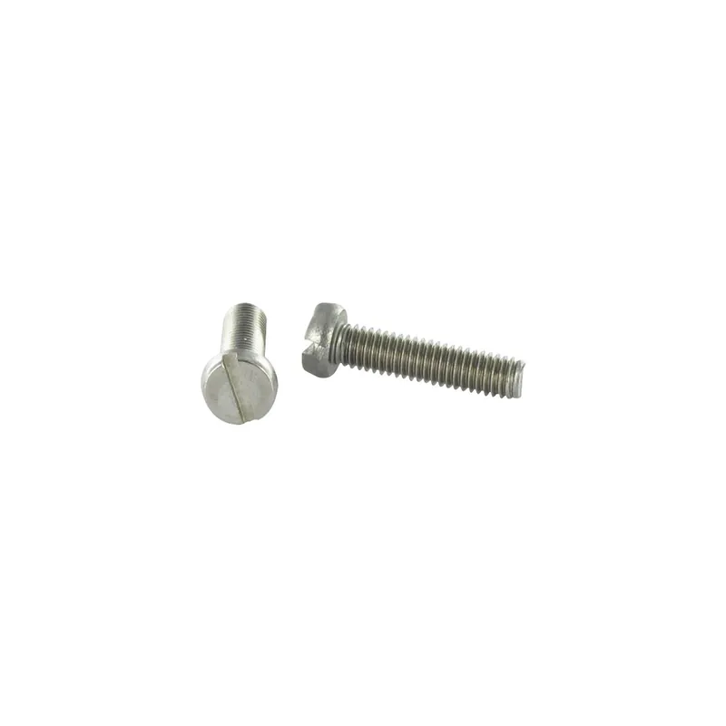 1 x Vis métaux Inox A2 Tête cylindrique TC Fendue M1.4X3 microvis