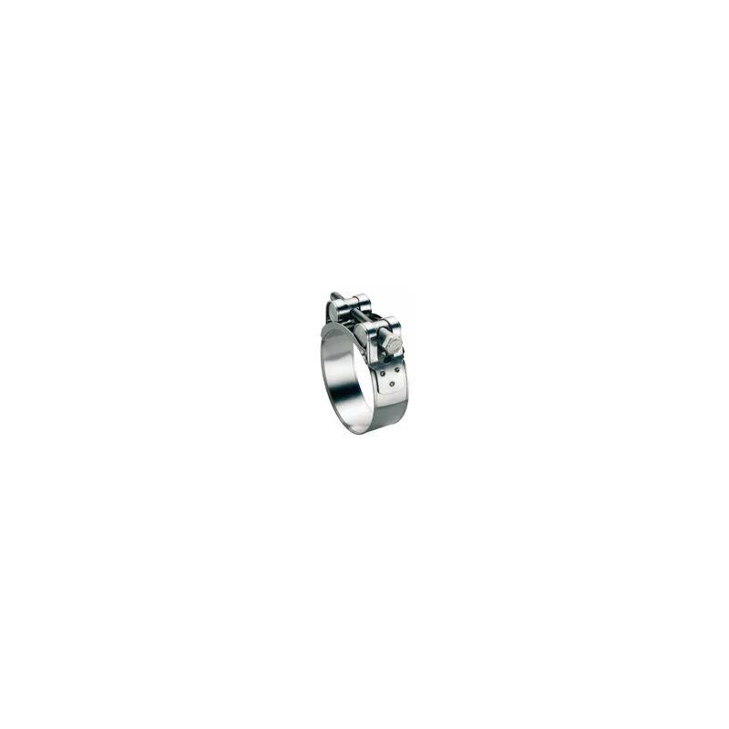 1 x Collier à tourillons pour tuyau épais et arme largeur de la bande 20 Diamètre 32 à 35 Inox W4