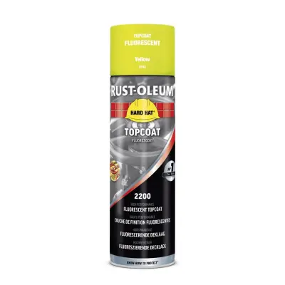 Peinture fluorescente haute visibilité en aérosol Hard Hat 2200