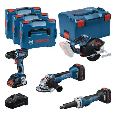 Kit 3 outils 18 V + 3 batteries Bosch