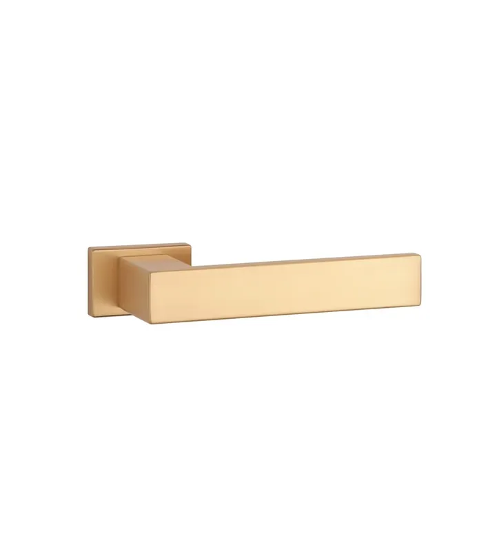 Poignée de porte or mat PINA rectangulaire