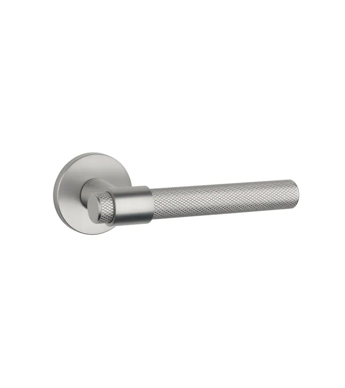 Poignée de porte nickel satiné GOYA